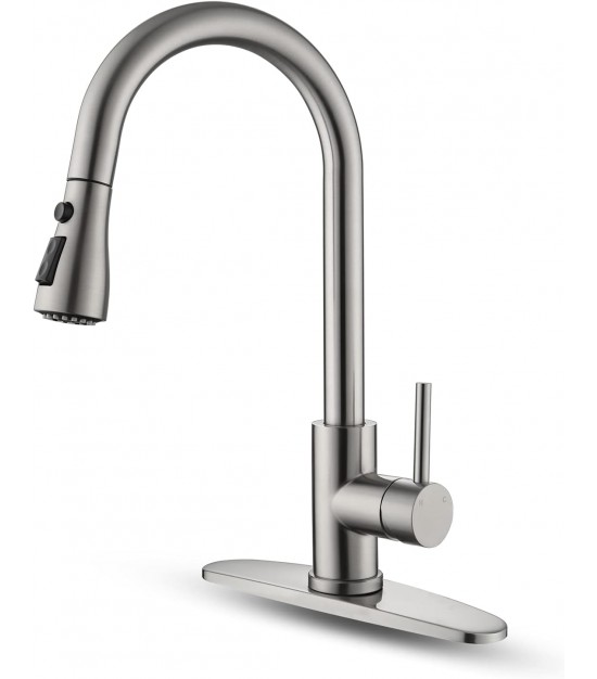 Tiahylle Kitchen Faucet with Pull Down Sprayer. 1200units. EXW Los Angeles